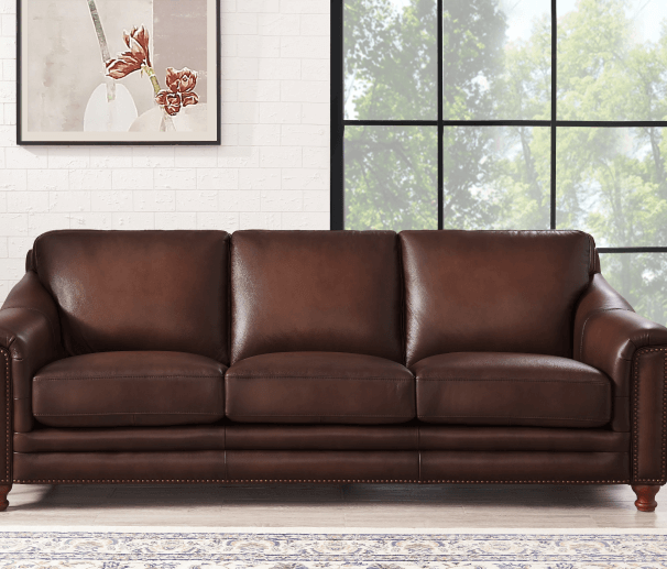 Hydeline Leather Furniture - Belfast Leather Sofa