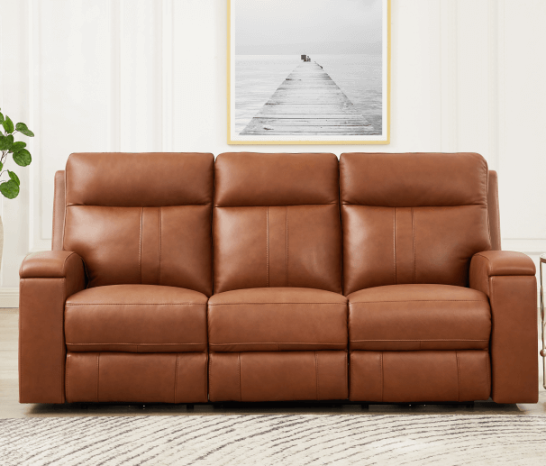Hydeline Leather Furniture - Venice Zero Gravity Reclining Sofa