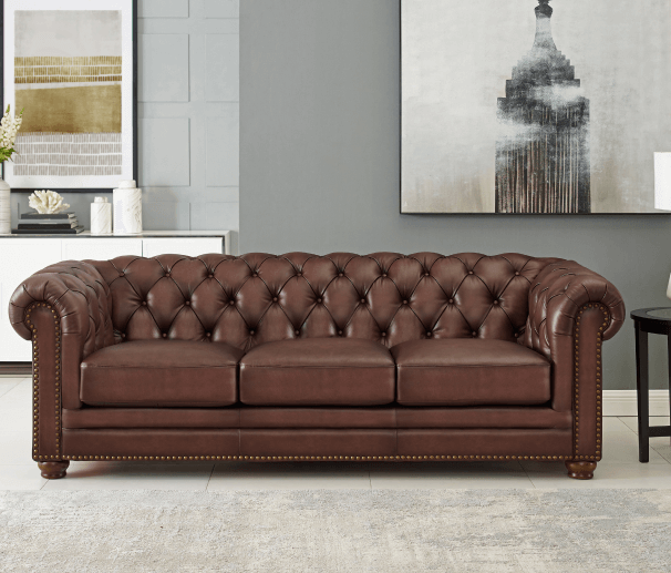 Hydeline Leather Furniture - Aliso Leather Sofa