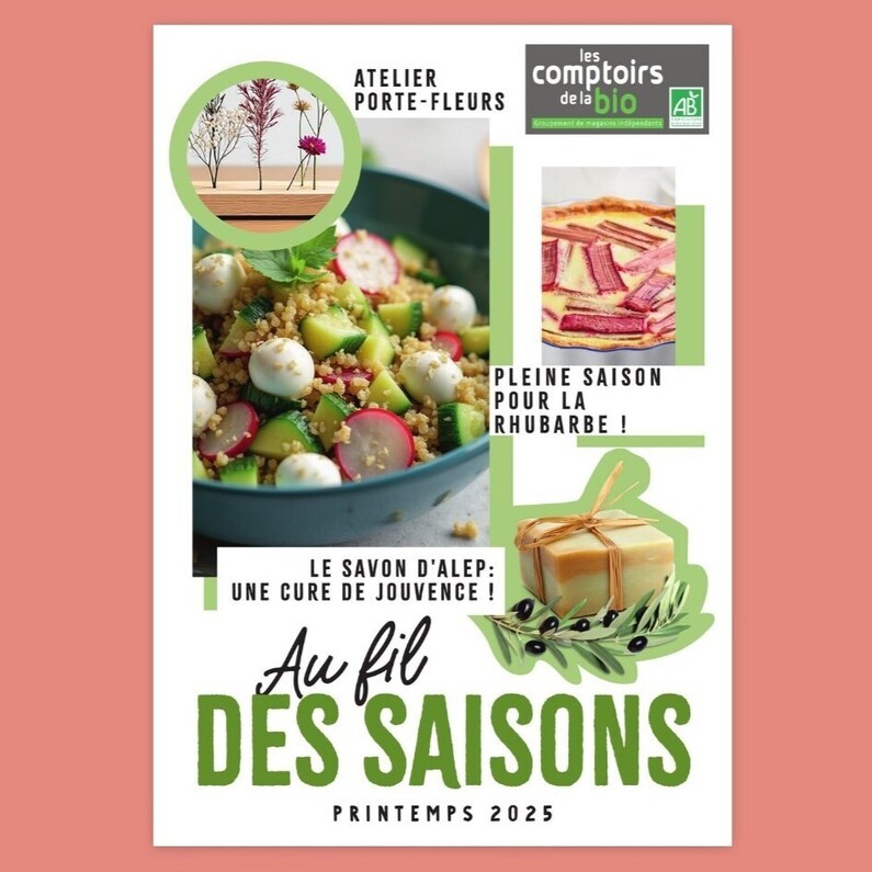 Notre magazine "Au fil des saisons" Les Comptoirs de la bio