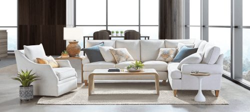 Crypton Fabric Cindy Left 2-Piece Sectional