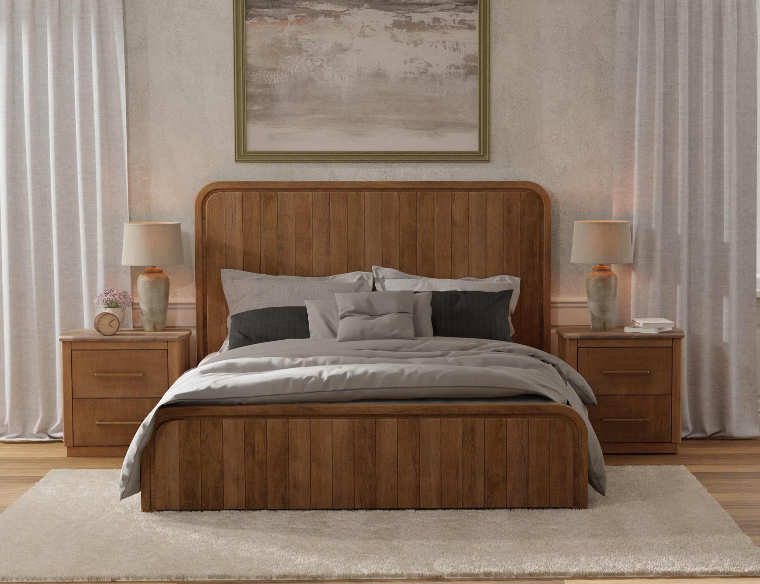 Bedroom -Bed Furniture -  Mezquite collection International Furniture Direct