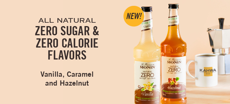 Kahwa Natural Zero Flavors