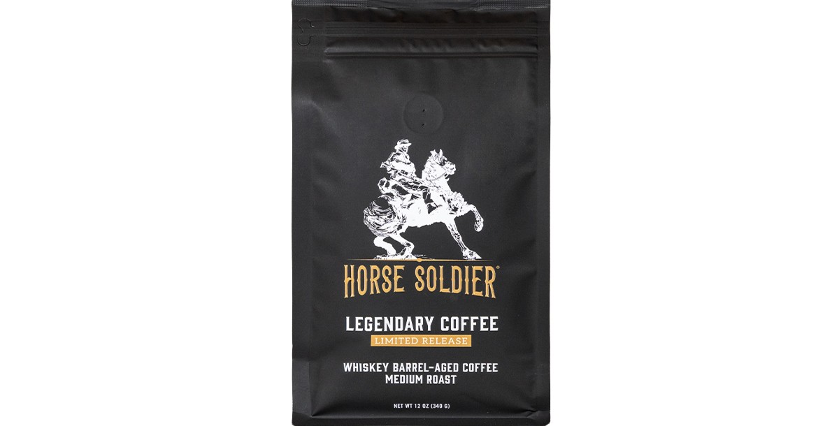 Kahwa Coffee collabs with Horse Soldier Bourbon on a Whiskey barrel-aged coffee Kahwa Coffee X Horse Soldier Bourbon Kahwa coffee