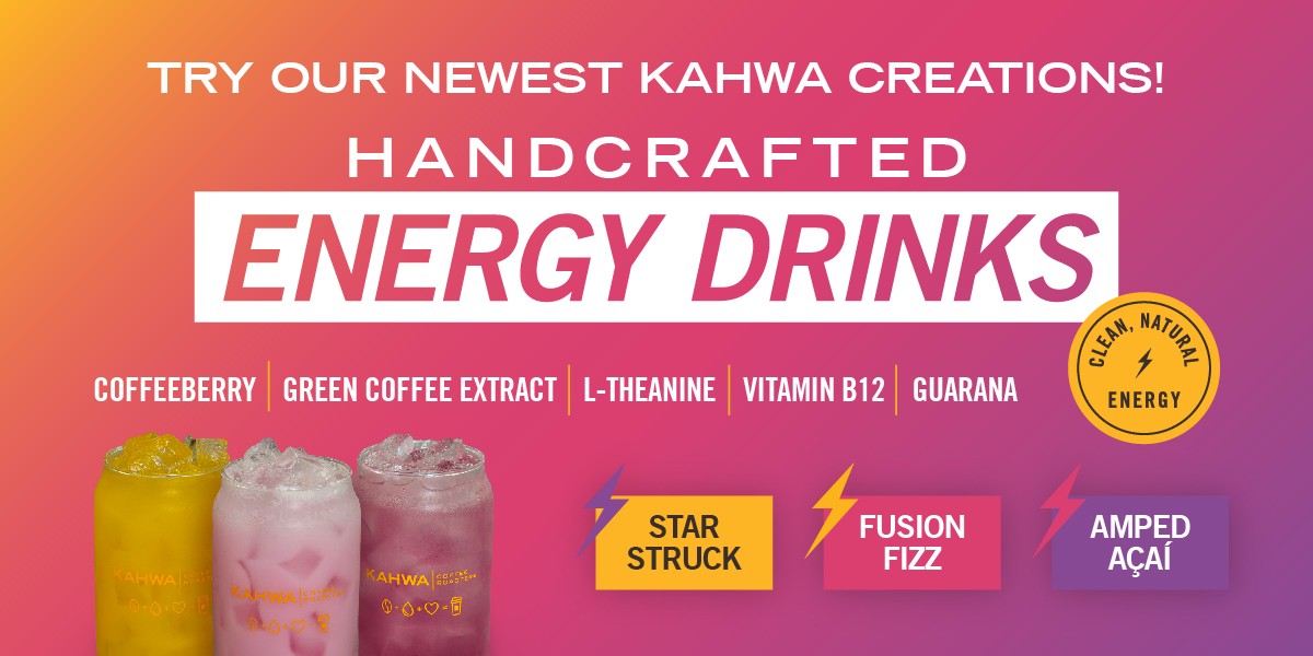 Kahwa coffee has released new energy beverages