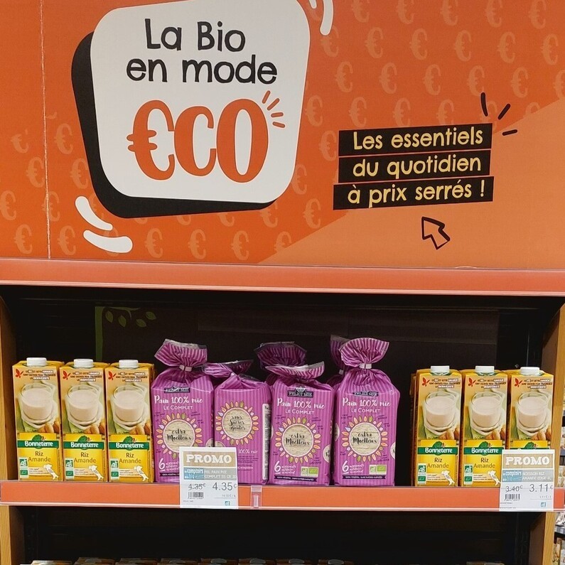 Le bio à petit prix, c'est ici ! Les Comptoirs de la bio