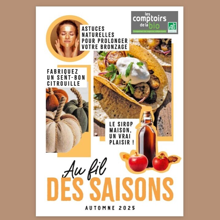 Notre magazine « Au fil des saisons » Les Comptoirs de la bio