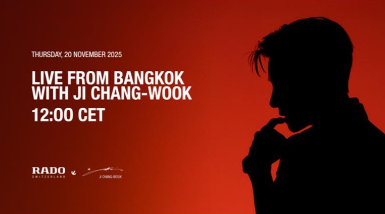 Rado × Ji Chang-wook Youtube Live Enthüllung Rado