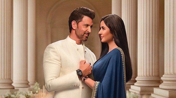 Hrithik Roshan and Katrina Kaif in Rado “The Time Is Now” campaign 