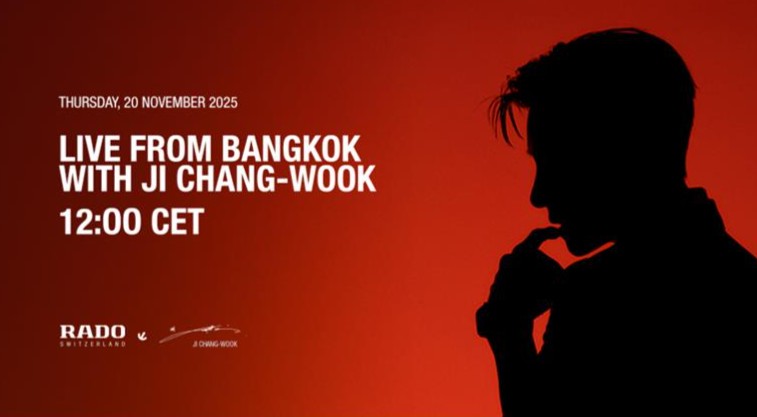 Revelación en vivo en YouTube de Rado x Ji Chang -wook Rado