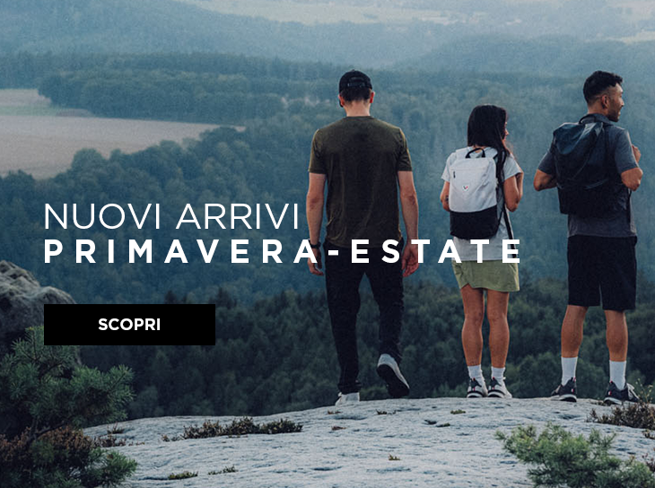 NUOVI ARRIVI - Scopri i nostra nuova collezione : outwear, lifestyle, scarpe, trekking, trail running e ciclismo.